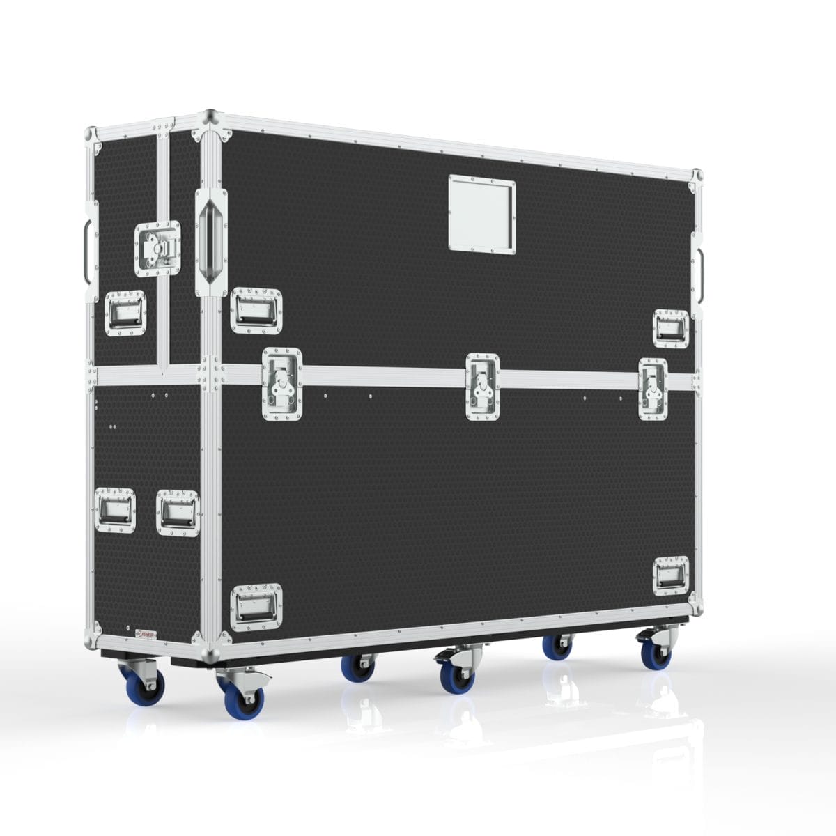 Road Case For 75Tr3Dk 75&Quot; Tv Split Lid Motorized Lift