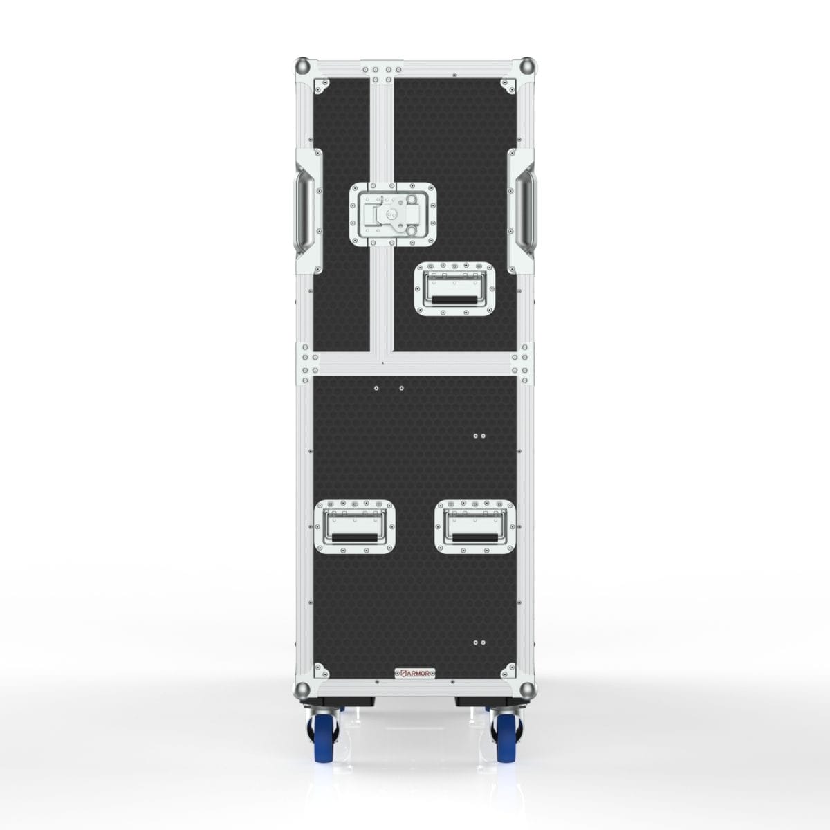 Road Case For 75Tr3Dk 75&Quot; Tv Split Lid Motorized Lift