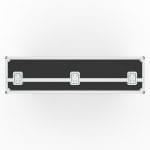Road Case For 75Tr3Dk 75&Quot; Tv Split Lid Motorized Lift