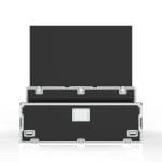 Road Case For 75Tr3Dk 75&Quot; Tv Split Lid Motorized Lift