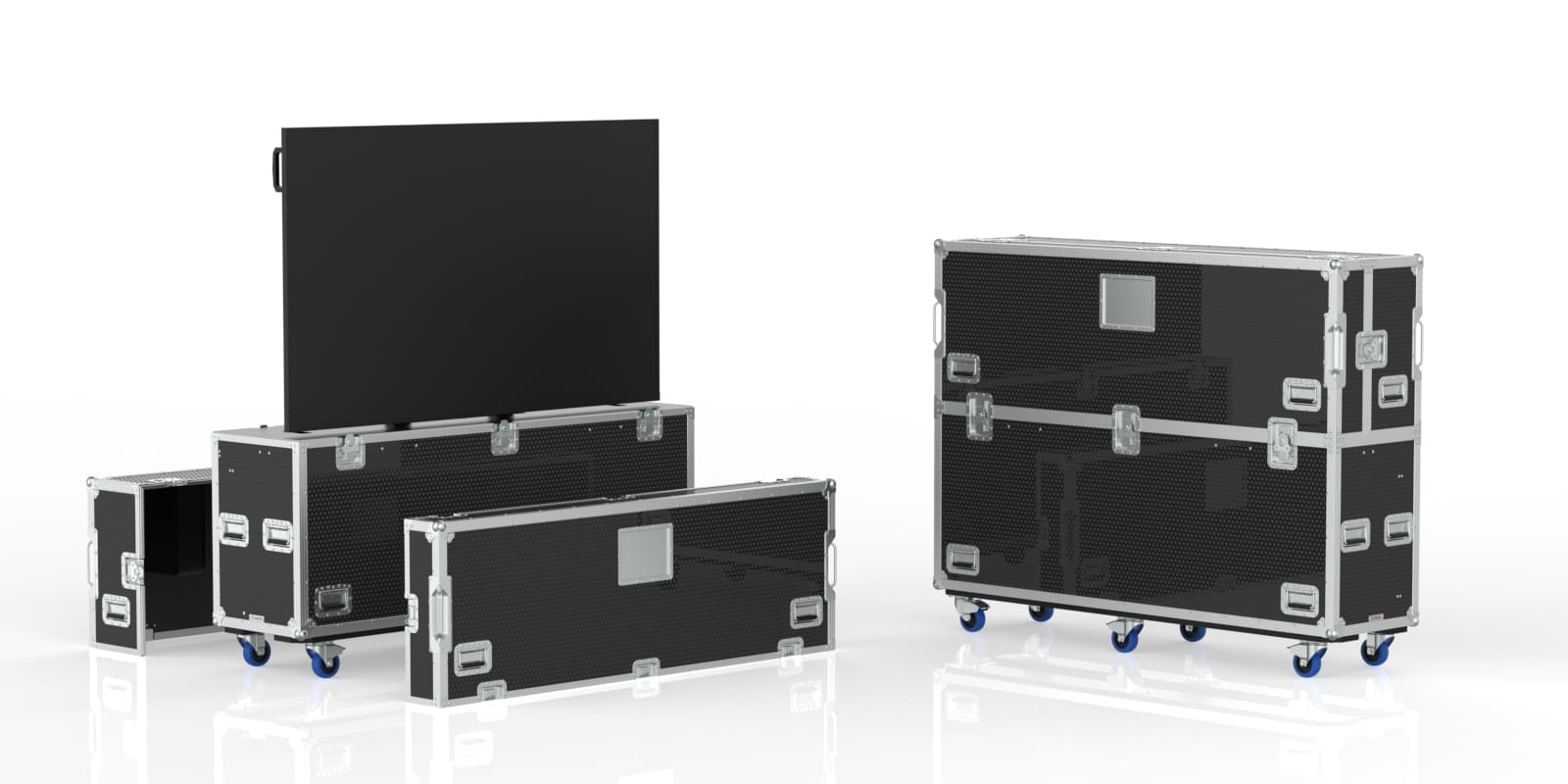 Lg 75Tr3Dk Road Case Wide Angle View