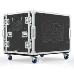 UTILITY DRAWER CASE WITH 5 DRAWERS FOAM LINED, FRONT AND REAR LID REMOVABLE WITH REMOVABLE LEGS