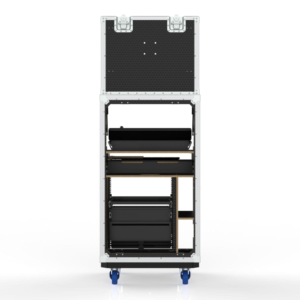Workstation Case For Blackmagic Atem Television Studio 4K8, 12U Standard Rack,Engraving Included