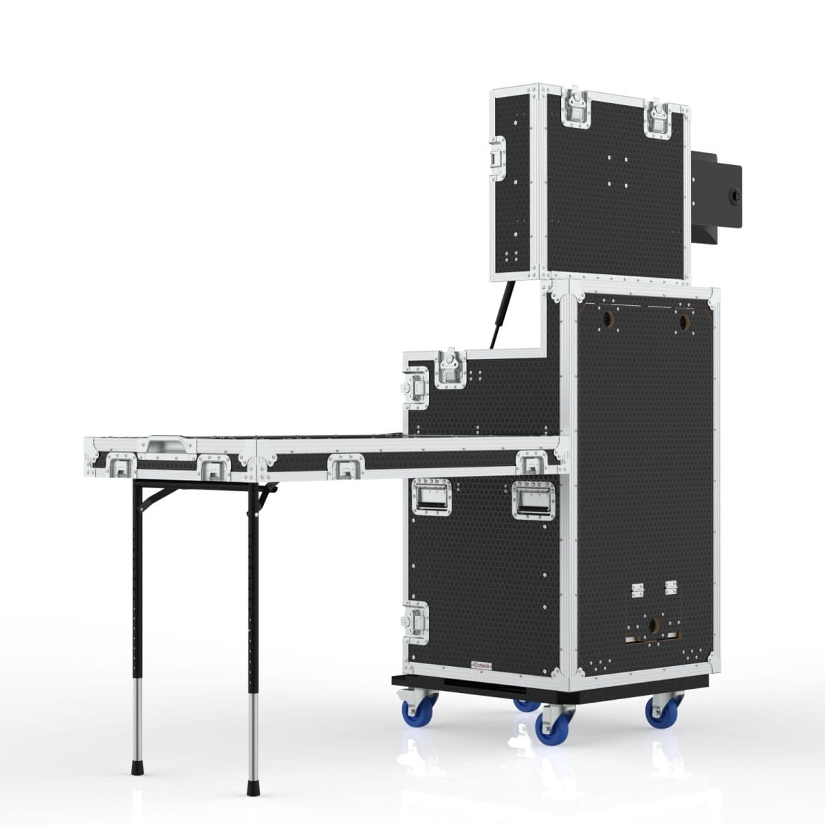 Workstation Case For Blackmagic Atem Television Studio 4K8, 12U Standard Rack,Engraving Included