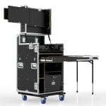 Workstation Case For Blackmagic Atem Television Studio 4K8, 12U Standard Rack,Engraving Included