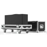 Isometric view from north-east showing amplifier access, shallow lid design, and under-amp storage