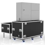 Transport Case With Motorized Lift For Elemission Coriosity Laser Imager