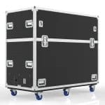 Transport Case With Motorized Lift For Elemission Coriosity Laser Imager